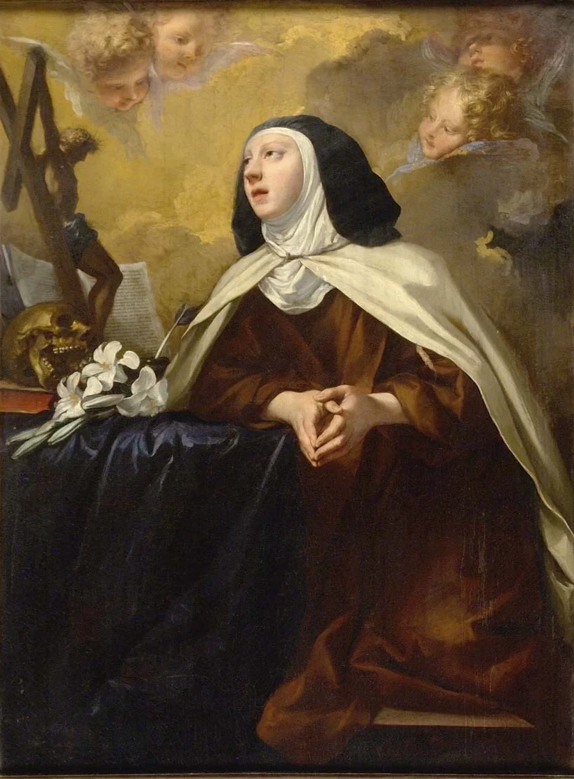Pier Dandini - Santa monaca, Gallerie degli Uffizi, Galleria Palatina e Appartamenti Reali, Firenze